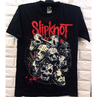 เสื้อยืดสําหรับผู้ชาย♤R.Black Art เสื้อยืดสําหรับผู้ชายผู้หญิงวงร็อค Slipknot เสื้อเชิ้ตสีดํา /y=