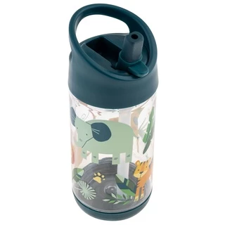 Stephen joseph กระติกน้ำเด็ก ยอดนิยมจากอเมริกา น้ำหนักเบา ขวดน้ำไปโรงเรียน FLIP TOP BOTTLE ZOO