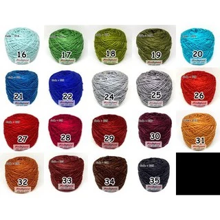 📣ไหมเบบี้ซิลด์(ฺBaby Silk) เส้น 4 ply น้ำหนัก 100 กรัมต่อกลุ่ม (10034)