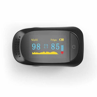 เครื่องวัดออกซิเจนในเลือดแบบพกพา รุ่น Pulse Oximeter วัดได้ที่ปลายนิ้ว พกพาสะดวก