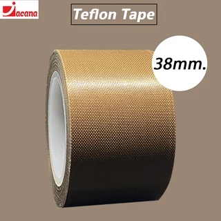🌟ทนกว่าเดิม🌟เทปทนความร้อน ผ้าครื่องซีลทนความร้อ เทปเทฟลอน(Teflon Tape)ขนาด13/19/25/30/38/50 (มิล)