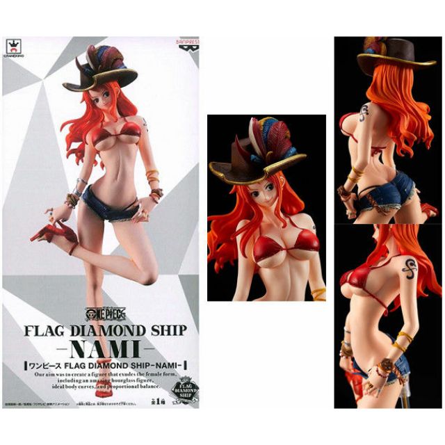 [ของแท้] One Piece - Flag Diamond Ship -NAMI-