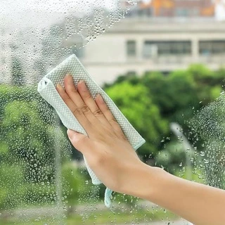 XSJ-05 【ขนาด 25x25 ซม.】ผ้าเช็ดกระจก แก้วต่างๆ ผ้าขนหนูผืนเล็ก อเนกประสงค์