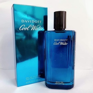 【ของแท้ 💯% 】⚡️ส่งฟรี 🚚 น้ำหอม Davidoff cool water  125 ml. *กล่องขาย*