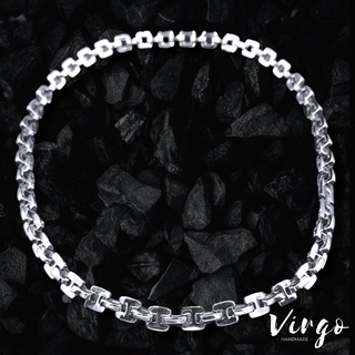 Virgo Meta Necklace สร้อยคอเมต้า สร้อยคอสายสตรีทแฟชั่น สร้อยคอสแตนเลสแท้ สายฮิปฮอป  สร้อยคอแฟชั่น สร้อยคอห้อยพระ