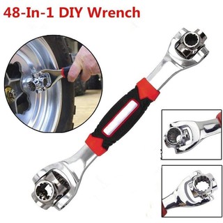 ประแจ ประแจอเนกประสงค์ ประแจซ็อกเก็ต Universal Wrench 48 in 1 แข็งแรง ทนทาน