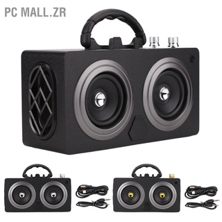 Pc Mall.Zr ลําโพงบลูทูธ คอมโพสิต เรซิน ส่งสัญญาณเร็ว แบบพกพา สําหรับใช้กลางแจ้ง