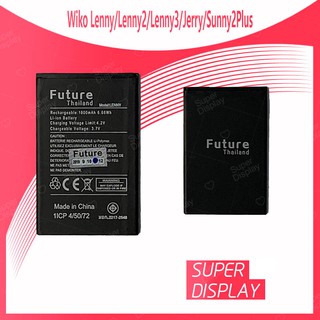 Wiko Lenny/Lenny 2/Lenny 3/Jerry/Sunny 2Plus อะไหล่แบตเตอรี่ Battery Future Thailand คุณภาพดี มีประกัน1ปี Super Display