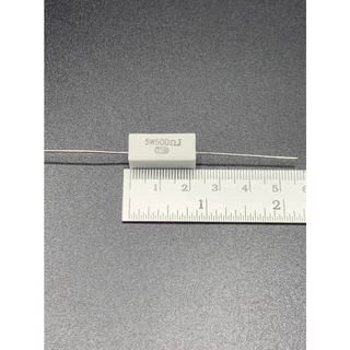 ตัวต้านทาน,R,RESISTER,5 W แบบกระเบื้อง มีหลายค่าให้เลือก(10 ตัว)