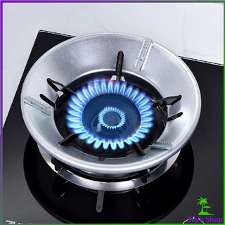 แหวนกันลมเตาแก๊ส อุปกรณ์เสริมเตาแก๊สประหยัดพลังงาน เครื่องครัว Gas stove windproof ring