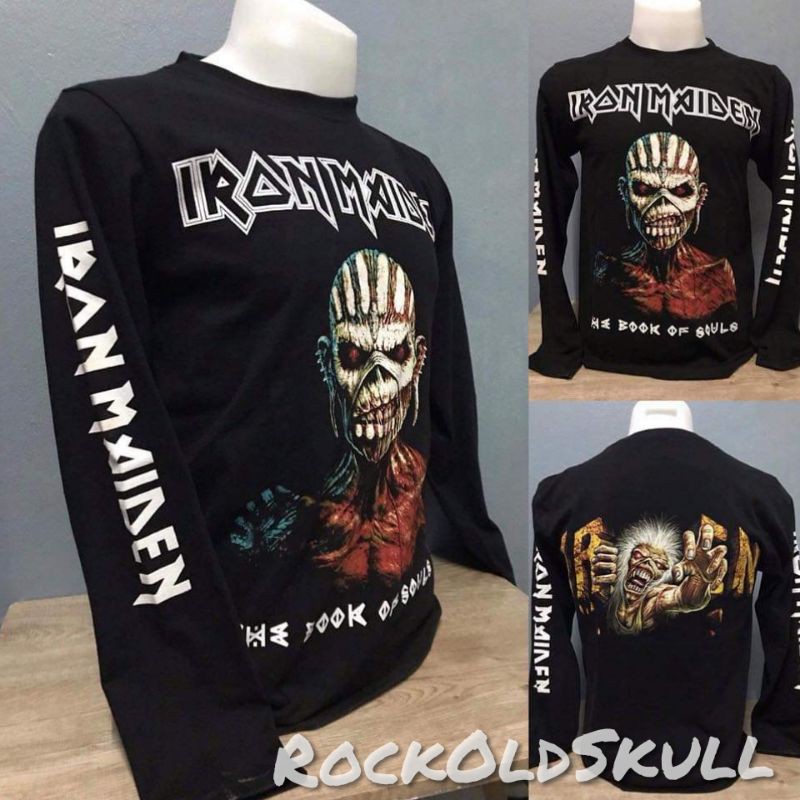 รวมเสื้อวงเเขนยาว.Rock​Old​Skull​