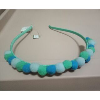 Sale 80% คาดผมสีโทนฟ้าเขียว น่ารักมาก claires