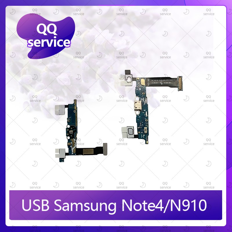 USB Samsung Note4/N910 อะไหล่สายแพรตูดชาร์จ  Charging Connector Port Flex Cable（ได้1ชิ้นค่ะ) QQ serv