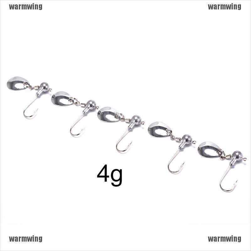 【WMW】Lead Jig Head Single Hooks Spiner Para Pesca Carp Fishing Swivels
