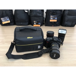 สะพายแล้วดูแพงสุด แต่ราคาน้องถูกมากกก ♥️ กระเป๋ากล้อง Nikon ราคาถูก สะพายข้าง จุกล้อง 1 เลนส์ 2-3 ตัว