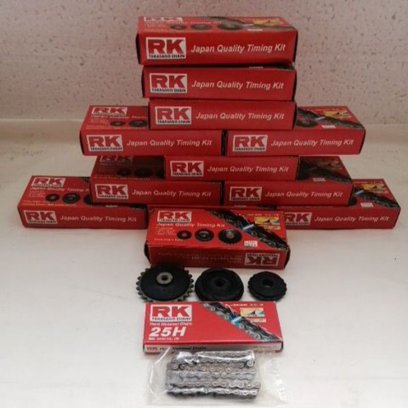 EX5 HIGH POWER (EX5 LAMA)- 84L MOTORCYCLE TIMING CHAIN RK TIMING CHAIN SET สินค้า RK.