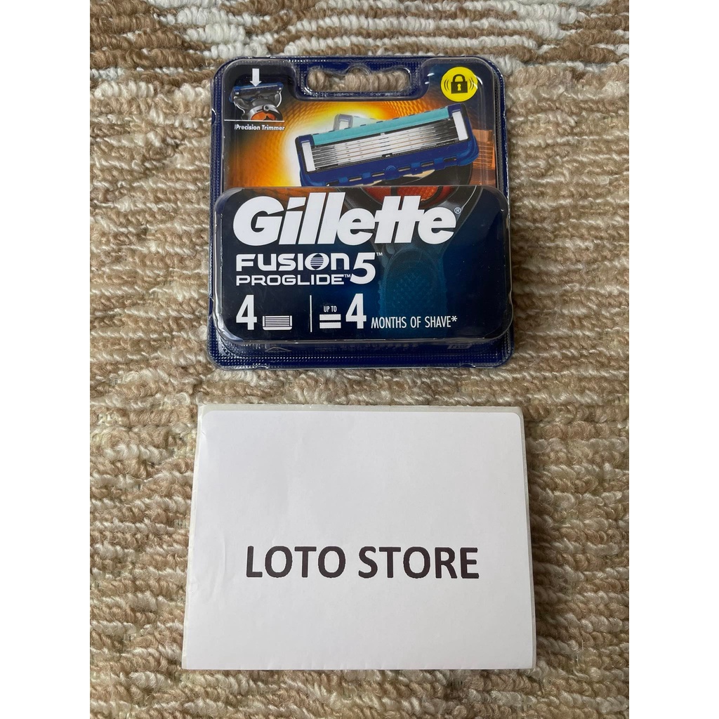 (ของแท้) ใบมีดโกนหนวดยิลเล็ต Gillette Match3+ / Sensitive / Turbo /Fusion5 คละรุ่น คละแบบ - รูปที่ 4