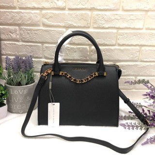 CHARLES &amp; KEITH CHAIN DETAIL HANDBAG