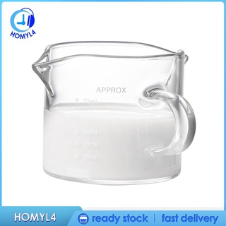 [Homyl4] ถ้วยตวงกาแฟเอสเปรสโซ่ แบบคู่ สําหรับไวน์ บาร์
