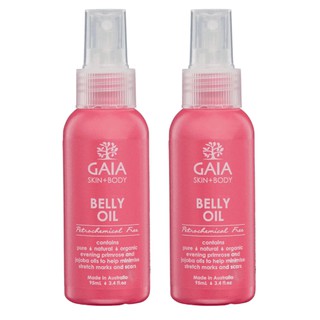 GAIA น้ำมันลดรอยแตกลาย สำหรับสตรีมีครรภ์ ไกอา สกิน แอนด์ บอดี้ เบลลี่ ออยล์ สูตรน้ำมันโรสฮิปออร์แกนิก และน้ำมันอีฟนิ่ง 2