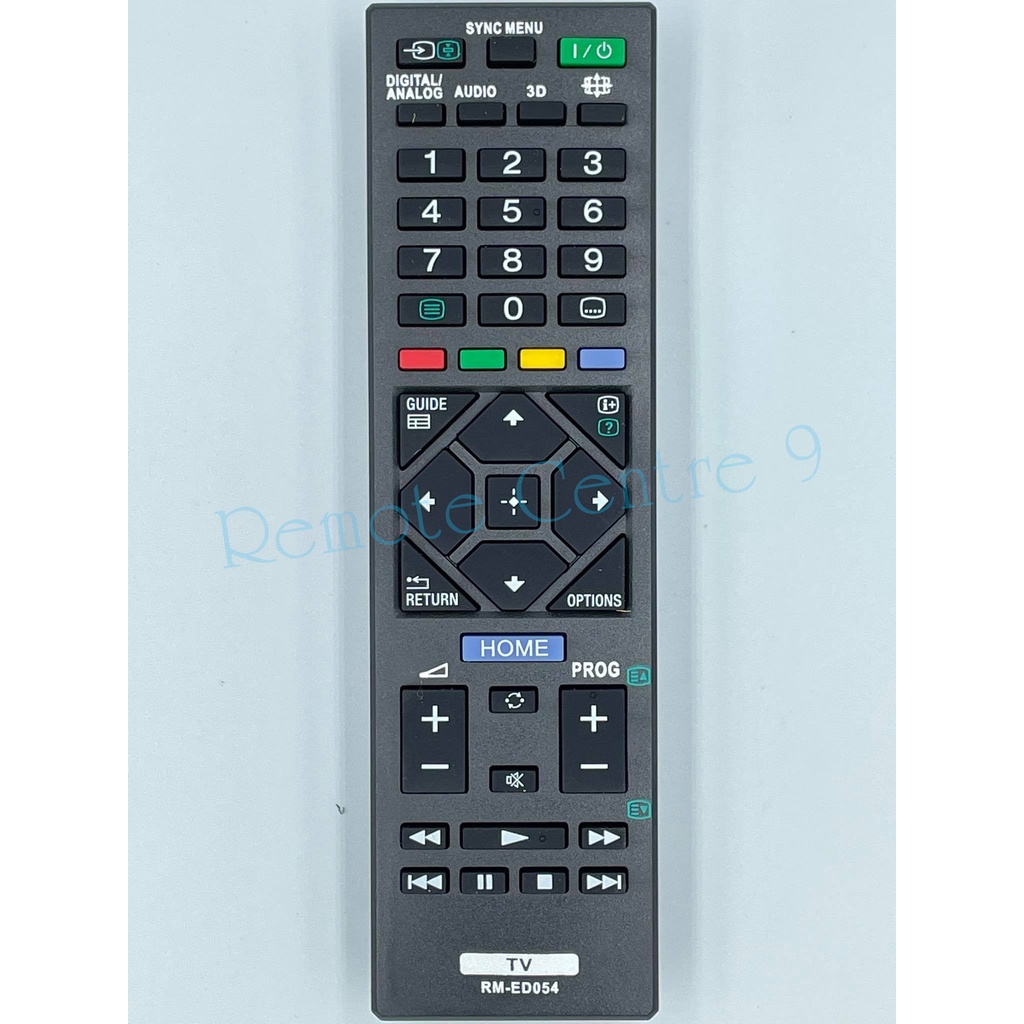 รีโมททีวี SONY รุ่น RM-ED054 / GA024 / TX110P รีโมทตัวนี้ใช้ร่วมกันสามรุ่น