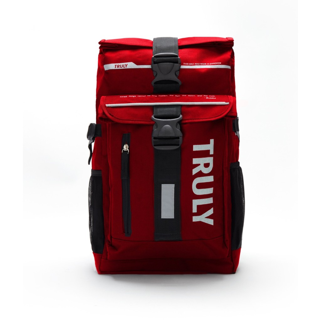 Truly กระเป๋าเป้ BACKPACK TRULY REFLECT BAG แบกสีแดง รุ่นใหม่