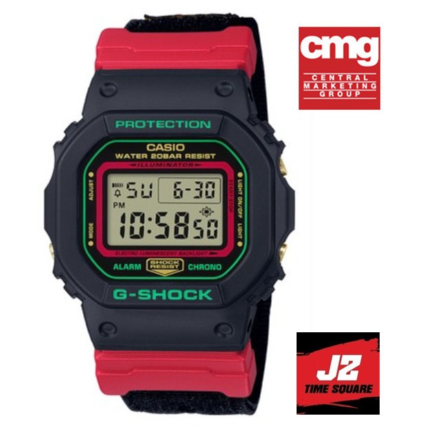 แท้ 100% นาฬิกา G-Shock DW-5600THC ของแท้ใบครบทุกอย่างประหนึ่งซื้อจากห้าง พร้อมรับประกัน 1 ปี CMG