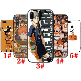 XB40 เคสโทรศัพท์มือถือ ซิลิโคนนุ่ม ลายการ์ตูนอะนิเมะ ไฮคิว Karasuno high school สำหรับ Vivo Y5S Y11 Y11S Y12S Y12 Y15 Y17 Y19 Y20 Y20i Y20S Y30 Y50 Y70 2020