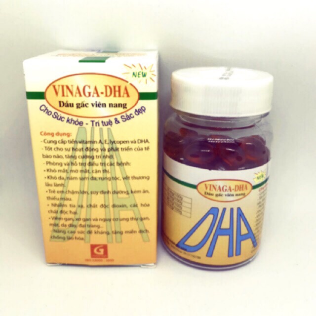 น้ำมันฟักข้าว VINAGA-DHA ของแท้100%