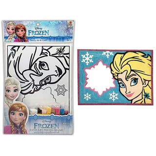 ดิสนีย์โฟรเซ่น ชุดประดิษฐ์กรอบรูปโรยทรายสี Disney Frozen D.I.Y. SandArt Photo Frame  ( DIY-SAF/FZ)