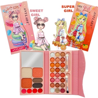 Anylady Sweet Girl  8636P เมคอัพพาเลท พร้อมส่ง