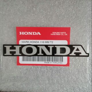 สติ๊กเกอร์ฮอนด้า  สติ๊กเกอร์แต่งรถ Sticker Honda แท้ศูนย์ติดบังลม  Wave 125 ,S I X