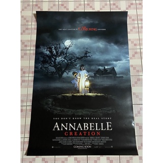 โปสเตอร์หนัง(พิมพ์ 2 หน้า) Annabelle : Creation