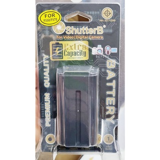 Battery แบตเตอรี่กล้อง ยี่ห้อ Shutter B รุ่น NP-F550 / F570  สำหรับ กล้อง Sony