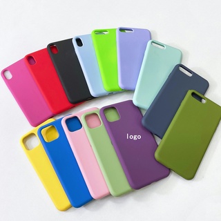 💥เคสกำมะหยี่โลโก้ สีพื้น💥 พร้อมส่ง สำหรับ รุ่น i13 13pro 13promax