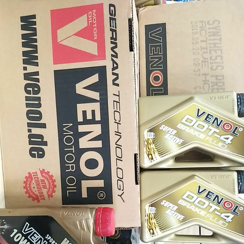 VENOL DOT-4 BRAKE FLUID ซุปเปอร์แอคทีฟ [1L]
