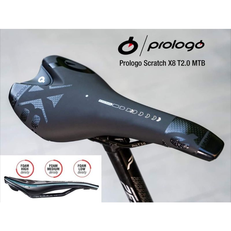 เบาะจักรยานPROLOGO SCRATCH X8/สำหรับเสือภูเขา Shopee Thailand