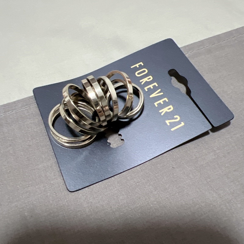 set แหวน Forever 21 (12 วง) Forever 21 rings set