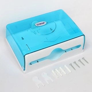 WSP กล่องใส่ทิชชู่ กล่องทิชชู่ กล่องใส่ทิชชู่แบบแผ่น TP-118 (มีให้เลือก 2 สี)