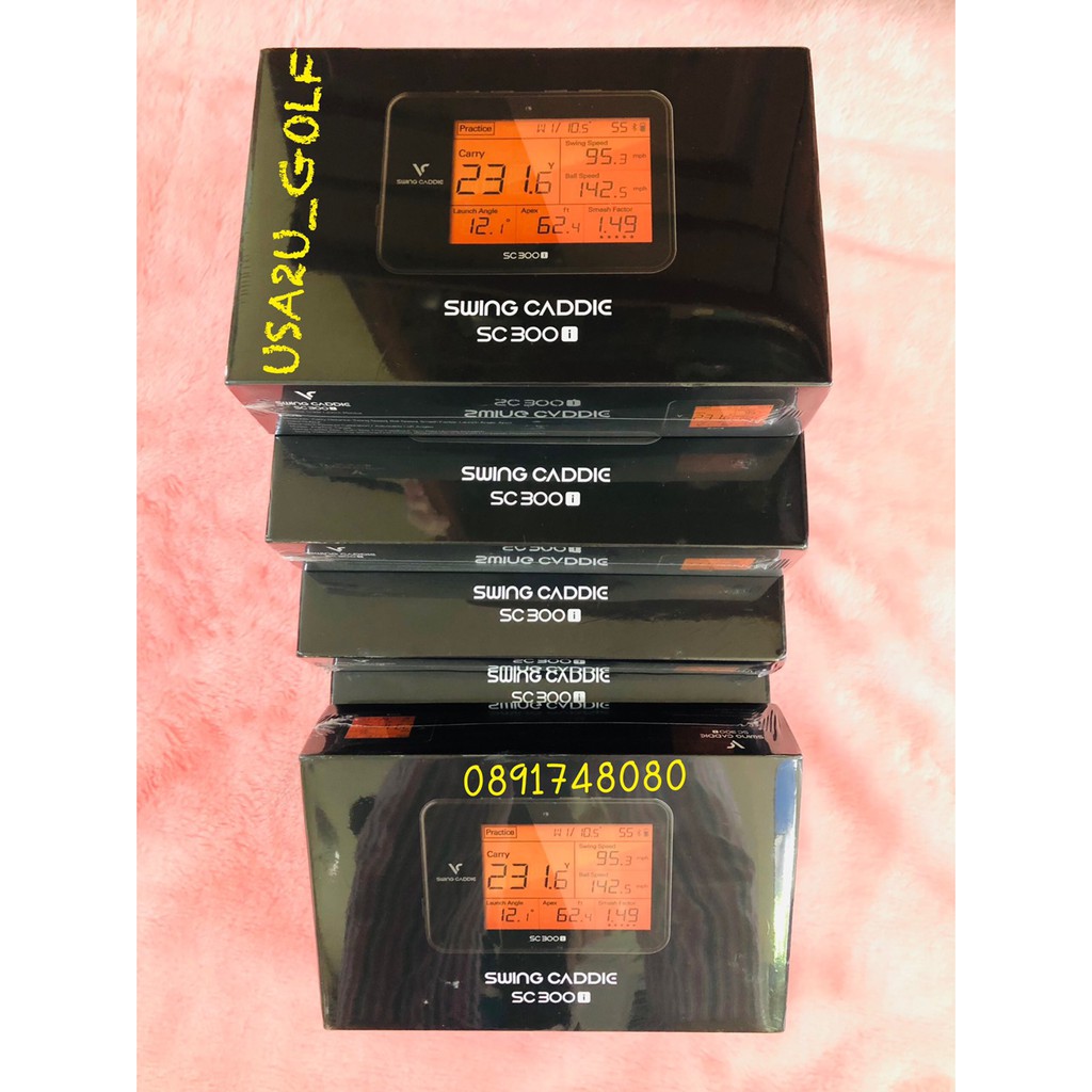ใหม่ล่าสุด เครื่องวิเคราะห์วงสวิง Swing Caddie SC300i Golf Launch Monitor (2021 Model)  **สอบถาม Lin