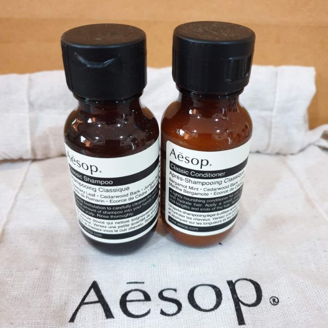 แพ็คคู่aesop shampoo+conditioner