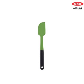 OXO ไม้พายซิลิโคน ขนาดเล็กเล็ก สีเขียว l Silicone Spatula Small Green ของแท้ 100%