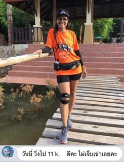 สายรัดพยุงเข่า สายรัดเข่า ที่รัดเข่า พยุงหัวเข่า เข่า2สาย รุ่น Dual Action ( รัดสะบ้า )
