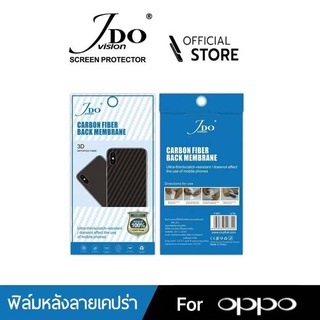 ฟิล์มหลังเคปร่าแพ็ค5ชิ้น OPPO RENO6 Z K9S A36(4G) A16K RENO7(5G) RENO7Z RENO7PRO Carbon Fiber Back Membrane FULL JDo