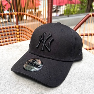 หมวก New Era NY สีดำปักดำ Unisex size ของแท้