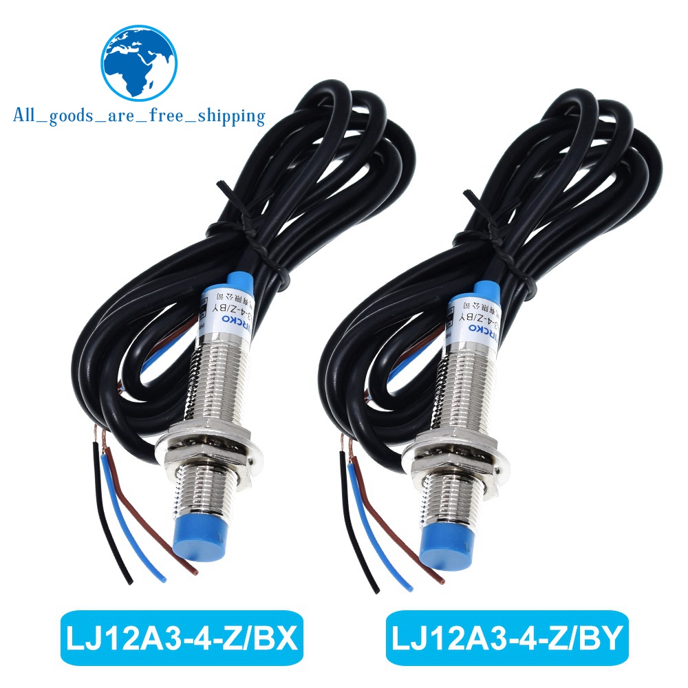Lj12a3-4-z/bx LJ12A3-4-Z/BY ใหม่ Induction Proximity Sensor การตรวจจับสวิทช์ NPN DC 6-36V สําหรับ Ar