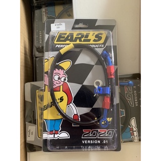 สายถัก คาร์บอน EARL’S หัวกลม / หัว 90 องศา Size 22 30 36 42 อะไหล่แต่ง ของแต่ง รับประกันสินค้า เก็บเงินปลายทางได้ ✨🔔