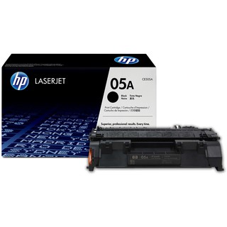 HP 05A BLACK LASERJET TONER CARTRIDGE (CE505A)