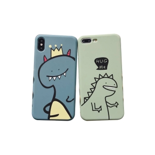 -พร้อมส่งในไทย-เคสซิลิโคนลายไดโนเสาร์ TPU นิ่ม ใช้สำหรับIPทุกรุ่น #409