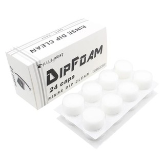 โฟมล้างเข็ม Dipform 24 ชิ้น /กล่อง /อุปกรณ์การสัก/